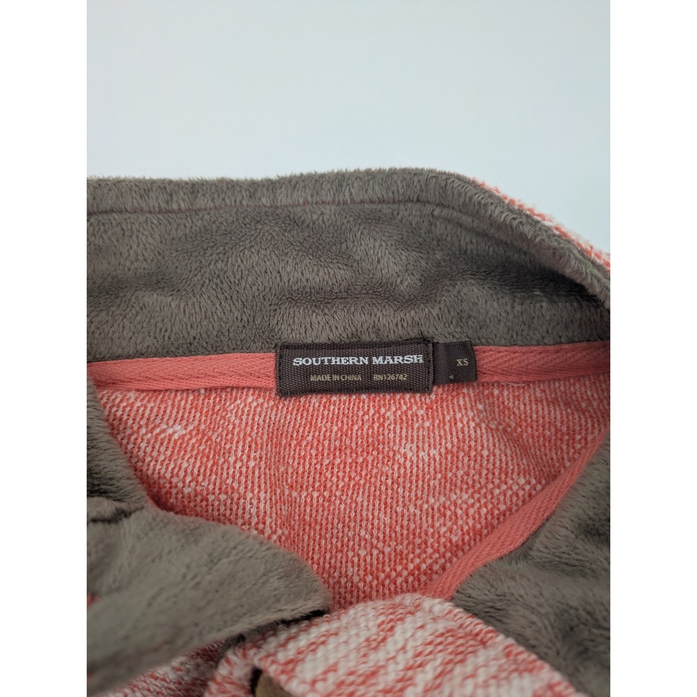 Southern‎ Marsh Beaufort Knit Pullover Sweater Womens XS OrangePreppy - Picture 7 of 8